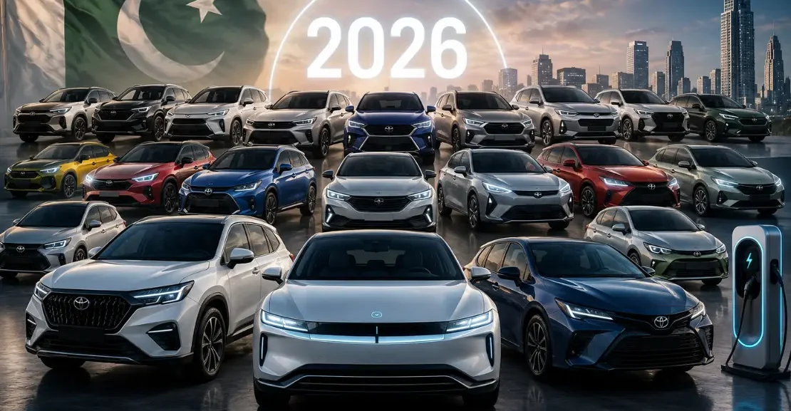 23 new cars launching in pakistan in 2026