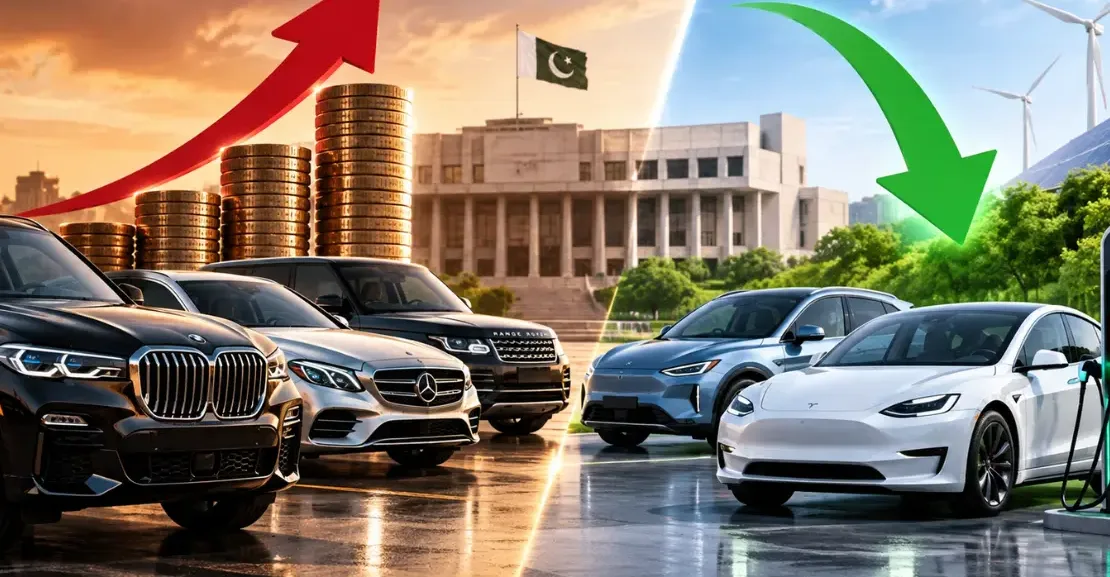 budget 2026 car prices Pakistan