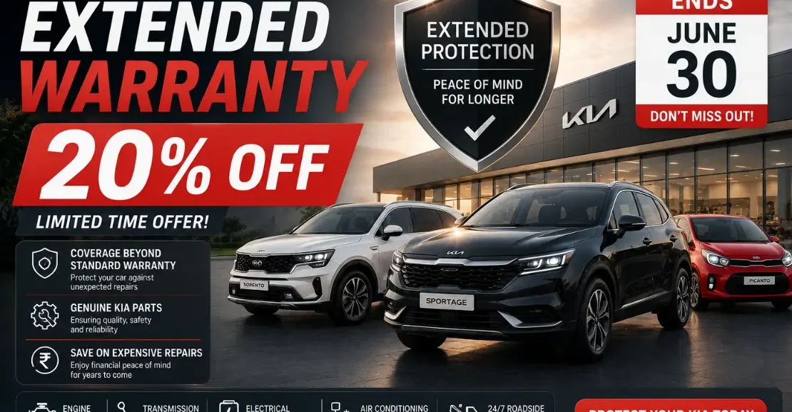 kia extended warranty discount pakistan june 2026