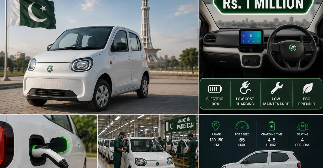 pakistan first local electric car under 1 million